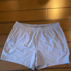 lululemon athletica Men's Gray/Blue Athletic Shorts